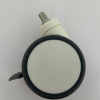 Roulette ABS avec frein pour équipements et accessoires médicaux Roulette pour chariot pivotant médical Funiturel lits d'hôpital