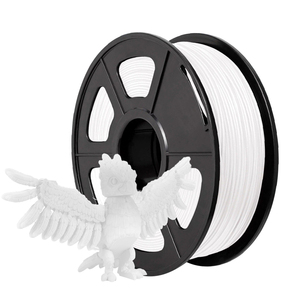 Filamento PETG para Impresora 3D LONGQI, Negro y Blanco Sólido, 1.75mm, 1kg, Colores Básicos, Rollos de Plástico Resistente para Impresión 3D - Product Image 1