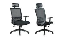 Chaises de bureau ergonomiques multifonctions en maille, pivotantes, pour le personnel, vente en gros