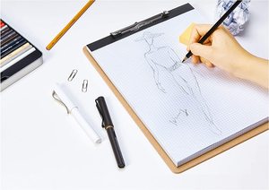 Portapapeles de Madera MDF Personalizado, Tamaño Legal y Carta, A4/A5, para Oficina y Escuela, con Logotipo Personalizado, Portapapeles para Enfermeras - Product Image 2