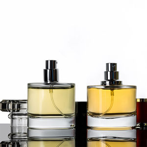 Bottiglia di profumo rotonda all'ingrosso bottiglia di vetro e <span class=keywords><strong>testa</strong></span> della pompa spray 25ml 30ml 50ml 60ml bottiglia di profumo <span class=keywords><strong>vuota</strong></span> di lusso - Product Image 1