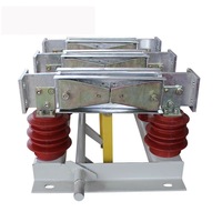 . Interrupteur de déconnexion haute tension intérieur GN22 12, 12 kV, 630 A à 3150 A, interrupteur isolant triphasé pour panneaux de commutation