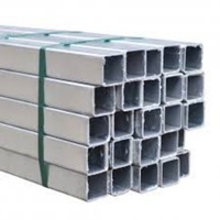 Tube carré en acier SHS noir robuste de 100x100-400x400mm, directement de l'usine, pour la construction, Q235 ASTM