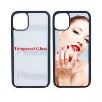 Lovebay — coque arrière en verre trempé pour iPhone, coque en caoutchouc souple TPU, pour modèles 13, 13 Pro max, 12, 12 Pro Max