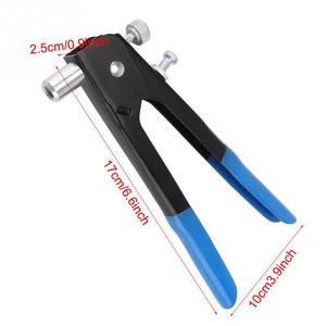 6-Piece <b>Rivet</b> and <b>Nut</b> Set with Manual <b>Rivet</b> Gun Portable Manual <b>Nut</b> Gun for Efficient Riveting - Product Image 1