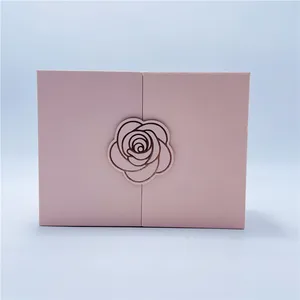 Luxury Customized Color Paper Thank You Cards Magnetic Custom Gift Paper Cardboard Box Product Scarf Package Factory Recyclable