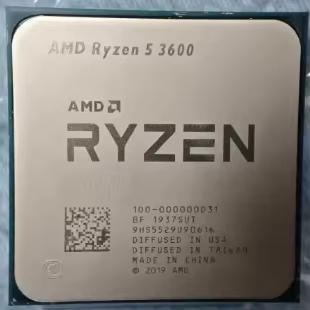 Wholesale Original Tray Packing AMD R5 3600 Processor Six-core 12 Thread AM4 Interface 3.6GHz Computer CPU Processor