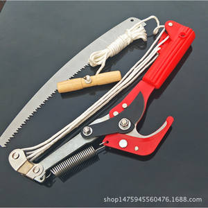 กรรไกรตัดแต่งกิ่งไม้สูง Mountain Wisteria ใบมีด 60 มม. สแตนเลส ดีไซน์แบบผีเสื้อสี่ลูกล้อ สำหรับตัดแต่งต้นไม้ในสวน - Product Image 4