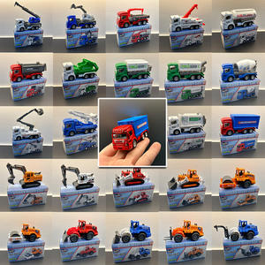 ของเล่นเด็ก รถบรรทุก รถเครน รถผสมปูน รุ่นจำลองอัลลอยด์ ขนาด 1:64 ซีรีส์เมืองวิศวกรรม - Product Image 2