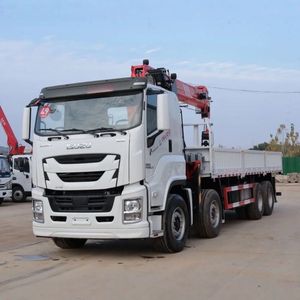 รถบรรทุกติดเครน ISUZU FTR 16 ตัน 8x4 GIGA บูมตรง ยกไฮดรอลิก ขายตรงจากโรงงาน - Product Image 3