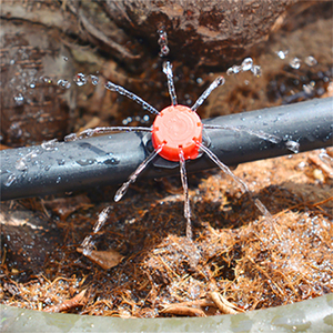 8 Hole Adjustable Flow Drip Emitter Anti-Clog Micro Dripper for Agriculture Greenhouse Fruit <b>Tree</b> Garden Drip Irrigation System - Product Image 6