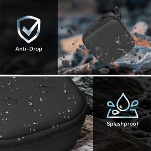 กระเป๋าใส่โดรน FPVTOSKY สีดำ วัสดุ PU ป้องกัน สำหรับ DJI NEO 2 - Product Image 5