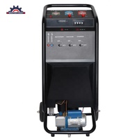 Machine de recyclage et de remplissage automatique de réfrigérant pour climatisation automobile, équipement d'entretien de fréon 110V/220V
