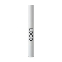 Stylo Blanchissant Multi-Usages au Peroxyde d'Hydrogène, Saveur Menthe Fraîche, Coque en Plastique et Aluminium, Efficace pour Éclaircir les Dents à Domicile