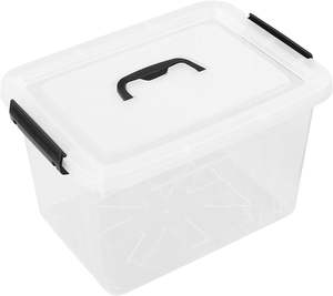 Clear <b>Plastic</b> <b>Storage</b> <b>Boxes</b> <b>Bins</b> Trade Assurance Transparent Multi-Purpose Sundries <b>Storage</b> Rectangle Household Use - Product Image 1