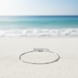 Amy Amy <b>Anklet</b> 925 Silver Minimalist Design For Women Everyday Wear - Product Image 2