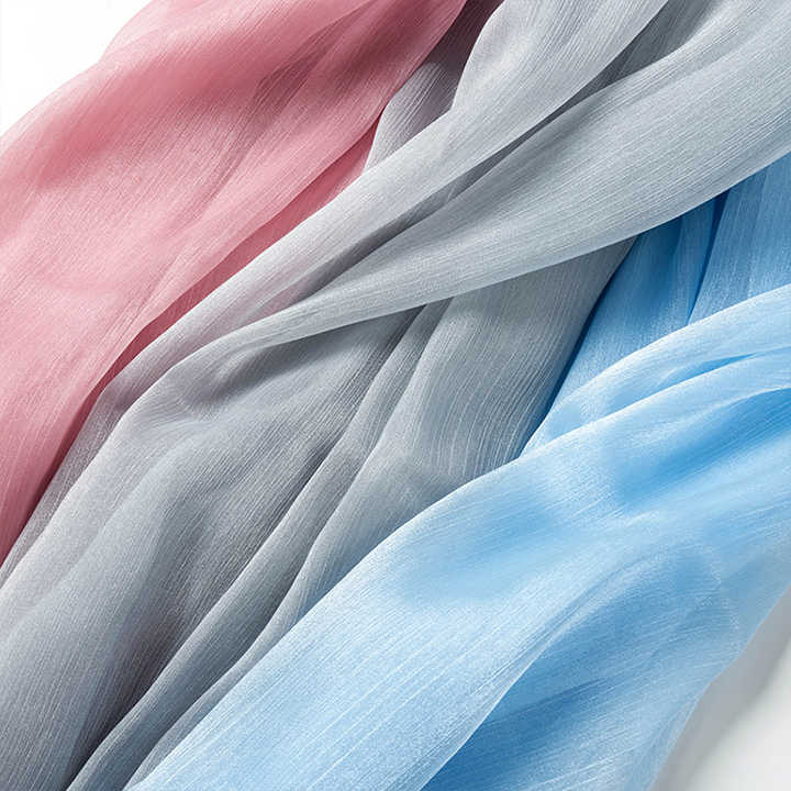 Eco-friendly Organza Kids Evening Dress Fabric White Sparkle Organza ...