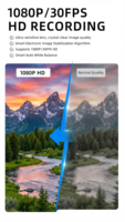 Occhiali Smart a Mezza Montatura Sender T200B con Fotocamera 8MP, Video 1080P, Musica, Traduzione AI, Chat GPT, App EYEVUE, Batteria 300mAh, Type-C