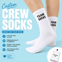 Fabricant de chaussettes personnalisées, chaussettes en coton tricotées sur mesure, chaussettes de sport décontractées pour hommes, logo personnalisé