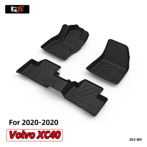 <span class=keywords><strong>Tappetini</strong></span> Auto 3D Completi in TPE Ecologico, Antiodore, Antiscivolo, per Tutte le Stagioni, Set da 3 Pezzi per <span class=keywords><strong>Volvo</strong></span> <span class=keywords><strong>XC40</strong></span> 2020-2024, Su Misura LHD RHD - Product Image 2