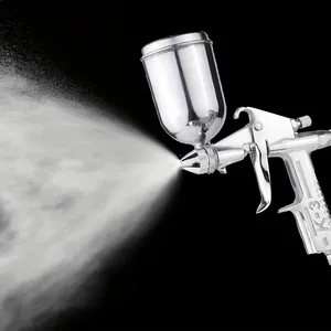 Pistolet à air comprimé haute pression K3-0.5mm à alimentation par gravité 0.5mm pour la peinture automobile et les outils de réparation, pulvérisateur de peinture professionnel - Product Image 5