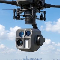Caméra de drone industrielle à 4 capteurs, 48MP, lumière visible, imagerie thermique 640x512, zoom 11x, stabilisation 3 axes, charge utile