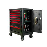 Armoire à outils en métal robuste, chariot à outils roulant avec tiroirs