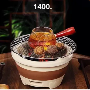 Yolecen 304 maille de Barbecue en acier inoxydable petites grilles carrées pour viande fumée épaissie poêle à charbon de bois maille jetable coréen - Product Image 2
