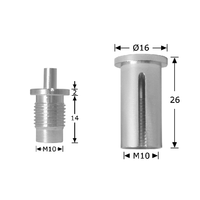 Attache-câble de plafond en acier inoxydable pour usage industriel, services de soudage et de pliage, haute qualité, longue durée de vie