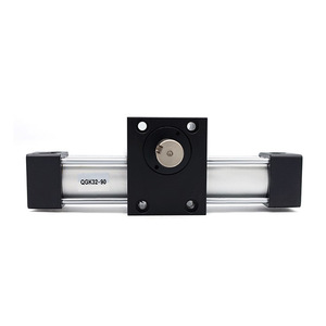 Cylindre oscillant rotatif à couple élevé QGK, piston pneumatique, structure en acier, plage de degrés de 90 à 360 - Product Image 2