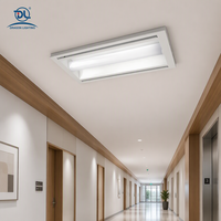 Panneau LED économique 50W blanc encastré, luminaire LED pour hôtel, diffuseurs de lumière Troffer