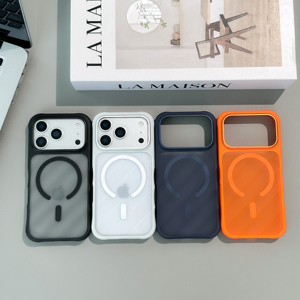 เคสโทรศัพท์มือถือกันกระแทก ป้องกันรอยนิ้วมือ ผลิตจาก TPU+PC ผิวสัมผัสแบบแม่เหล็ก สำหรับ iPhone 17 Pro Max - Product Image 1