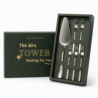 Kit de Fête d'Anniversaire Jetable 7 Pièces : Couteau, Fourchette, Assiette, Allumettes, Bougie, Lingettes Humides, Chapeau de Fête Biodégradable OEM ODM