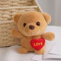 Ensembles de jouets en peluche de haute qualité pour la Saint-Valentin, édition limitée, ours en peluche en forme de cœur, jouets en peluche et décorations de chambre