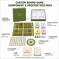 Jeu de société de stratégie portable personnalisé à 6 joueurs avec boîte rigide magnétique pour la salle de classe et le team building