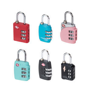 חם למכור מזוודה אלומיניום <span class=keywords><strong>tsa</strong></span> מנעול pp pabs קשה מטען מנעול בד locak רגיל - Product Image 4