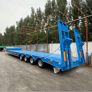 Offre Spéciale : Remorques Semi-Basplate 40/60/80 Tonnes à Essieux <span class=keywords><strong>Tandem</strong></span>/Quadruples - Prix Compétitifs |   Véhicule de transport à plateau bas de 100 tonnes à vendre - Product Image 1