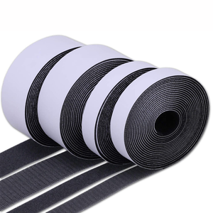 Velcroes adhesivos para telas, rollo de cinta autoadhesiva de gancho y bucle, cinta de sujeción de gancho y bucle adhesiva fuerte, tira de velcro de nailon - Product Image 5