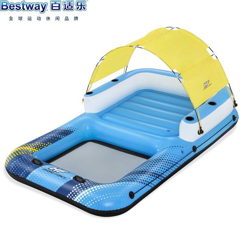 43645 four-person sunshade floating island (320*198cm) 13.19kg