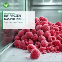 Frambuesas Congeladas IQF XMSD |   Bayas enteras de calidad 99% para bebidas y repostería