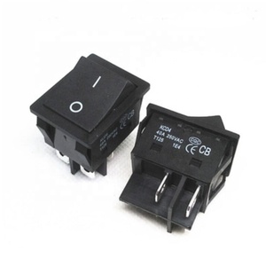 30A 40A lớn hiện tại chuyển đổi màu tím Đồng Pin Bạc mạ Rocker chuyển đổi - Product Image 2