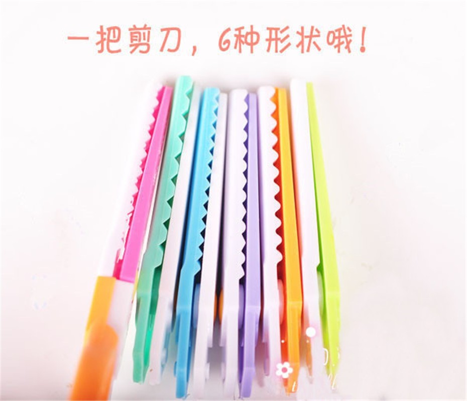 Katoot 6 Pack Kawaii Bean Scissors | Cute Candy Color Paper Cutting Tools For Kids & Office - View #11