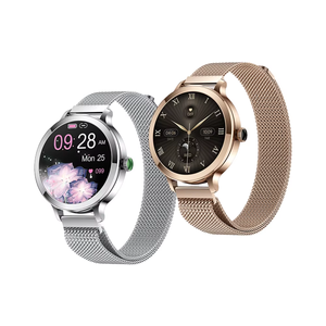 Smart <b>Watch</b> Round Shape Dial Phone Call Sports Fitness Tracker Female Health Monitoring Smartwatch for Women HW062 - Product Image 2