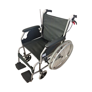 Silla de ruedas de viaje Plegable ligera, silla de ruedas Manual de aleación de aluminio estándar portátil personalizada, silla de ruedas de transporte - Product Image 6