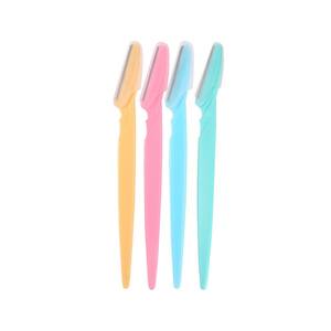 Depiladora Facial de Acero Inoxidable para Mujer, Recortadora de Cejas, Afeitadora - Product Image 1