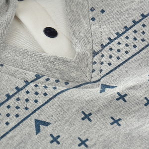 Nouvelle Collection : Barboteuse en Coton à Manches Longues avec Nœud Papillon pour Bébé Garçon – Idéale pour les Fêtes et Tenues Habillées - Product Image 4