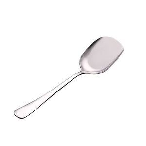 Ensemble d'ustensiles de cuisine en acier inoxydable : mini spatule, spatule à frire, cuillère à soupe et cuillère ajourée pour la cuisine en dortoir et à domicile - Product Image 5