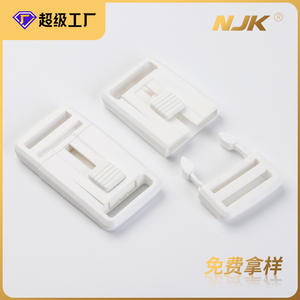 Sangle de sécurité pour réfrigérateur et armoire, en plastique blanc, avec boucle réglable, diamètre intérieur 32 mm - Product Image 5