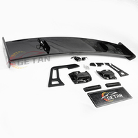Aileron de coffre arrière en fibre de carbone véritable style SK avec éclairage pour BMW M240i G42 M2 G87 2020-2024