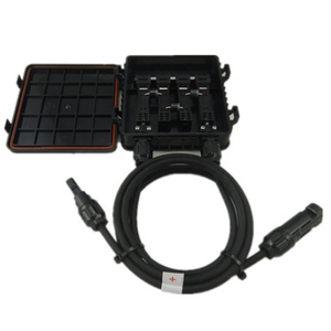 Chất Lượng Tốt Pv Năng Lượng Mặt Trời Hộp Nối <span class=keywords><strong>3</strong></span> Đường Ray 4mm2 12AWG Với Giá Cả Cạnh Tranh - Product Image 1